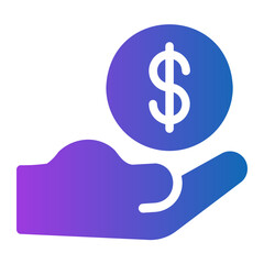 payment gradient icon