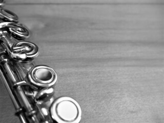 Flute made from silver