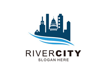 River City Town Logo Template