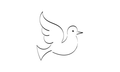 Biblical Symbol. Christian Line icon. use as book clipart, stationery, Office stationery. Printable coloring page for kids