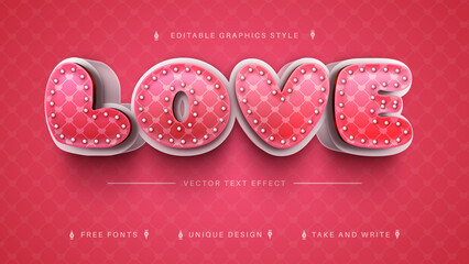 Big Love - Editable Text Effect, Font Style