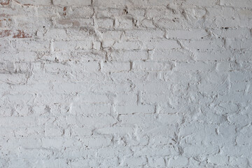 old white brick wall. background