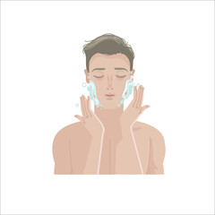 facial skin care shaving