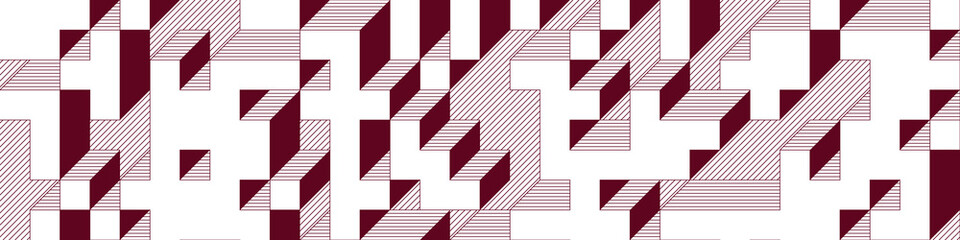 Implementation of Edward Zajec’s “Il Cubo” from 1971. Essentially a Truchet tile set of 8 tiles and rules for placement art illustration