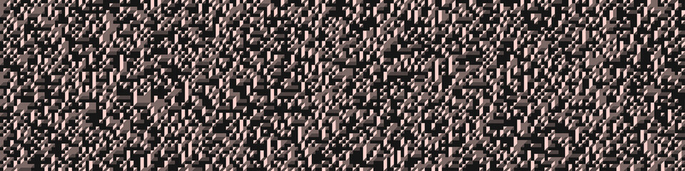 Fototapeta premium Implementation of Edward Zajec’s “Il Cubo” from 1971. Essentially a Truchet tile set of 8 tiles and rules for placement art illustration