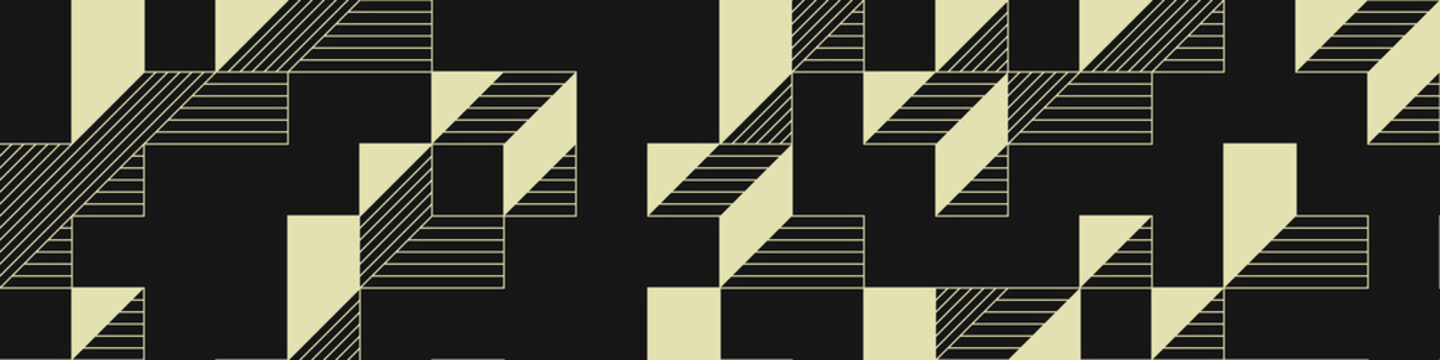 Implementation of Edward Zajec&rsquo;s &ldquo;Il Cubo&rdquo; from 1971. Essentially a Truchet tile set of 8 tiles and rules for placement art illustration