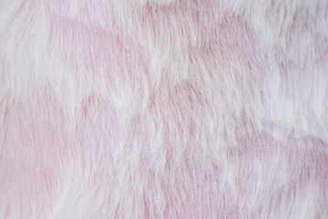 white pink fur texture close up abstract background