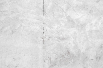 gray blank cracked plaster wall background for creative design.