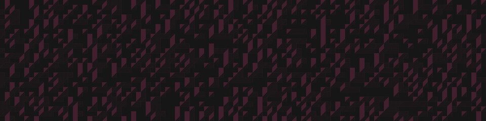Fototapeta premium Implementation of Edward Zajec’s “Il Cubo” from 1971. Essentially a Truchet tile set of 8 tiles and rules for placement art illustration
