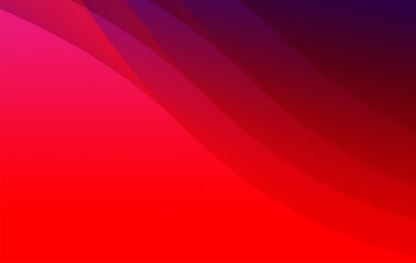 Illustration abstract computer generated. Curved and gradient bar, red and blue.