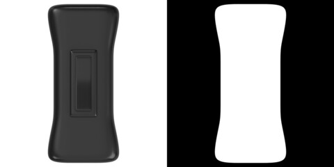 3D rendering illustration of a inline switch