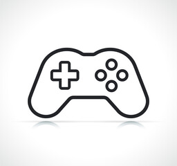 video game or gamepad icon
