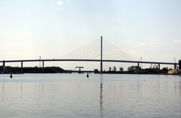 Rügendammbrücke bei Stralsund
