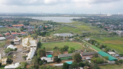 Huai Chak Nok pattaya city chonburi top view