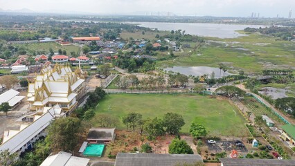 Huai Chak Nok pattaya city chonburi top view