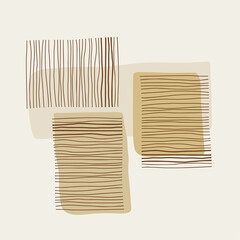 Art work with rectangular shapes