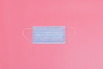 blue mis on a pink background © S@photo