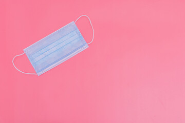 blue mis on a pink background © S@photo