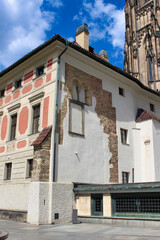 The Old Provost Residence at Prague Castle. Czech Republic.