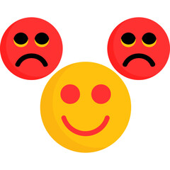 Fototapeta premium Reaction Icon