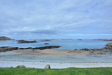 Seascape at Trebeurden in Brittany France