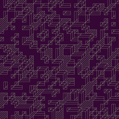 Implementation of Edward Zajec’s “Il Cubo” from 1971. Essentially a Truchet tile set of 8 tiles and rules for placement art illustration