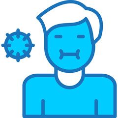Sick Person Icon