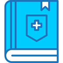 Obraz premium Medical Book Icon