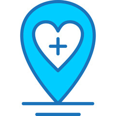 Obraz premium Location Icon