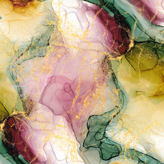 Modern creative design,  background marble texture. Alcohol ink.