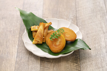 Yaki Takenoko ( grilled bamboo shoots) , Japanese cuisine