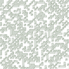 Implementation of Edward Zajec&rsquo;s &ldquo;Il Cubo&rdquo; from 1971. Essentially a Truchet tile set of 8 tiles and rules for placement art illustration