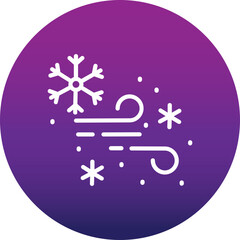 Snow Storm  Icon