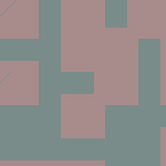 Obraz premium Implementation of Edward Zajec’s “Il Cubo” from 1971. Essentially a Truchet tile set of 8 tiles and rules for placement art illustration