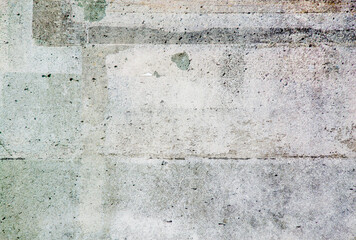 古い汚れたコンクリート壁のテクスチャ 背景素材