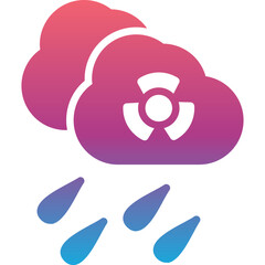 Acid Rain Icon