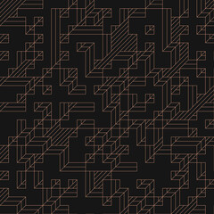 Implementation of Edward Zajec’s “Il Cubo” from 1971. Essentially a Truchet tile set of 8 tiles and rules for placement art illustration