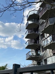 building in the city