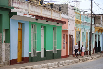 Colonial houses in Trinidad, Cuba