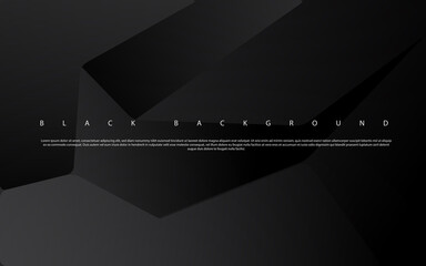 Minimal abstract black background