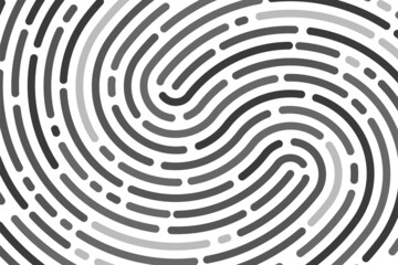 Fingerprint background, print, identification banner