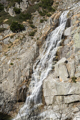 Zufluss zur Reuss in der Schöllenenschlucht, bei Andermatt, Kanton Uri, Schweiz