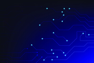 abstract background with technology circuit board texture electronic motherboard illustration vector illustration