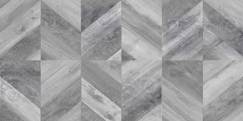 wood background with herringbone pattern in gray tones