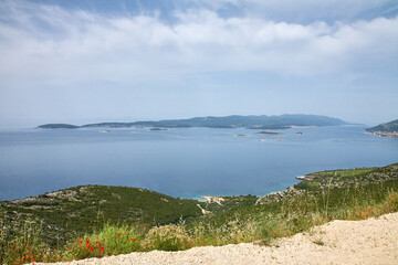 Fototapeta premium Küste, Adria, Meer, Landschaft