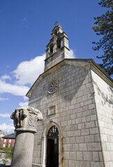 Fototapeta na wymiar Church of the Nativity of the Virgin in Cetinje, Montenegro