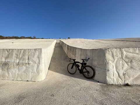 bicycle in the desert