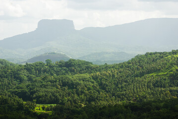 Obraz premium Bathalegala Kanda aka Bible Rock, Sri Lanka