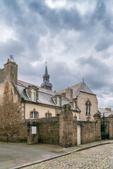 Obraz premium Street in Dinan, France