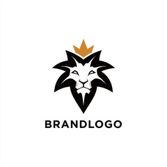 Brand Identity Lion leaf Symbol Mascot Logo